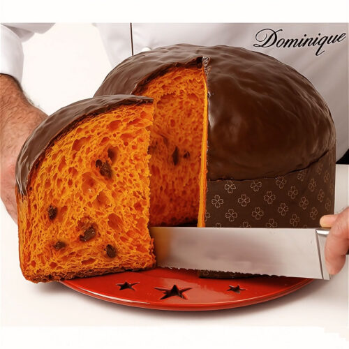 Panettone Artigianale con ’Nduja e Cioccolato Fondente