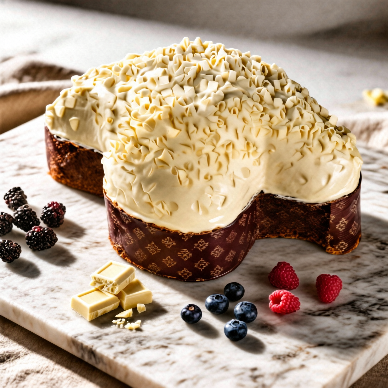 Colomba Cioccolato Bianco